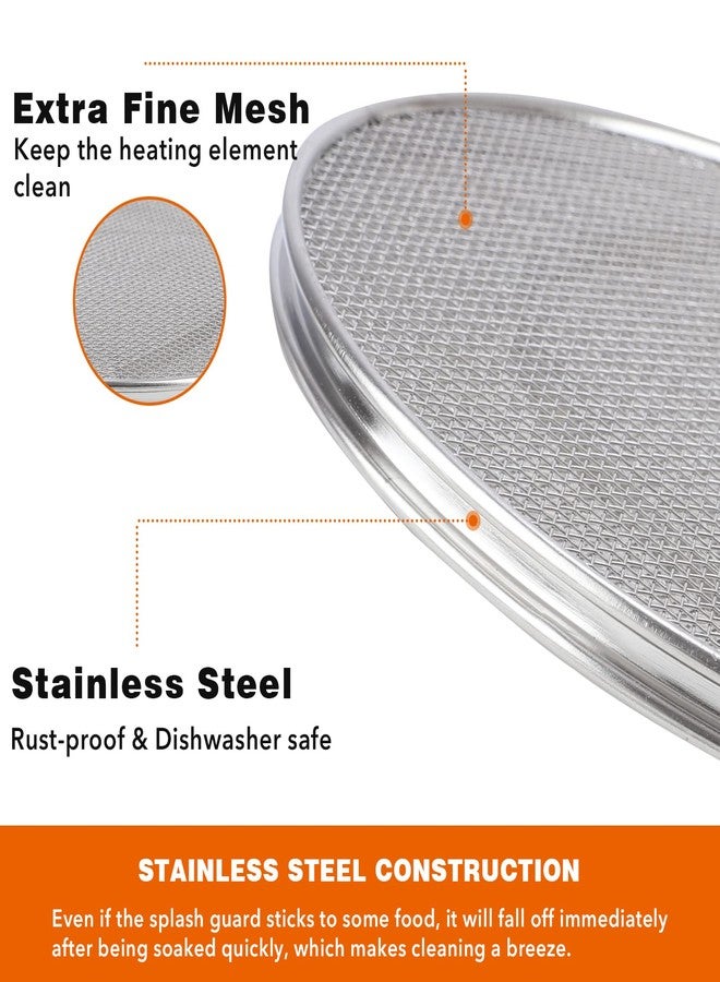 yianteng Stainless Steel Splatter Shield for FG551 Foodi, Accessories for Reusable Foodi Smart XL 6-in-1 Indoor Grill, Foodi Smart XL Accessories, Foodi Grill Air Fryer Accessories, Dishwasher safe - Image 3